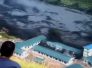 Lagi, Banjir Bandang Terjang Nepal, Rumah-Rumah dan Jembatan Tersapu