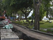 Proyek Perbaikan Drainase Istana Kepresidenan Segera Selesai