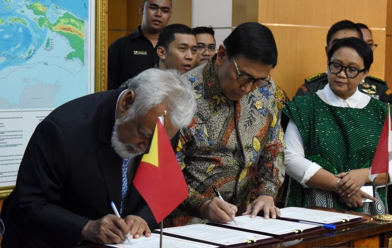 Indonesia Bereskan Masalah Perbatasan Darat dengan Timor Leste