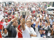 [HOAKS atau FAKTA]: Simpatisan Anies Colong Star Kampanye