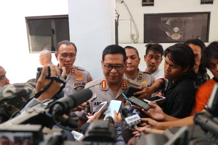 Kepala Bidang Humas Polda Metro Jaya Komisaris Besar Polisi Argo Yuwono. (ANTARA/Fianda Sjofjan Rassat)