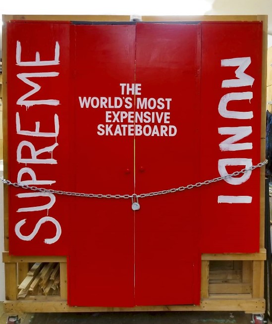 Supreme Mundi, Skateboard "Unik" Termahal di Dunia