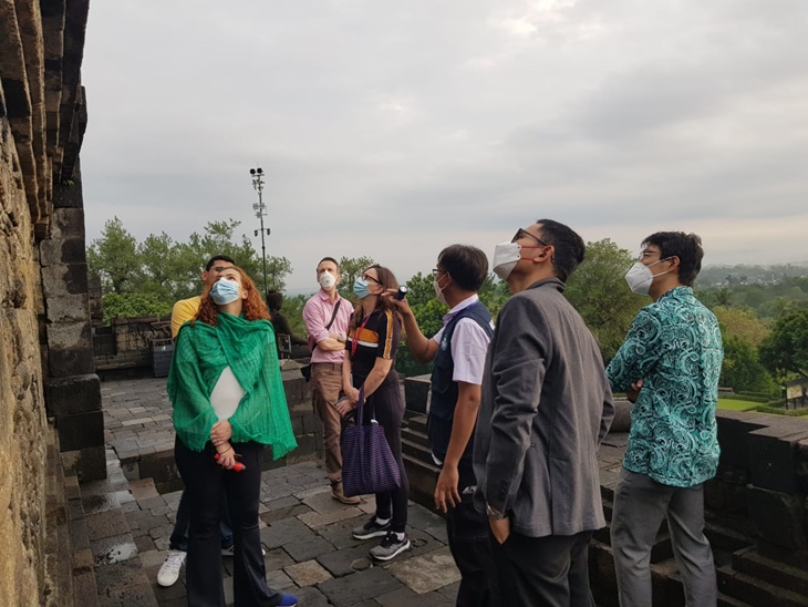 Delegasi EdWG 2022 Kunjungi Candi Borobudur dan Prambanan
