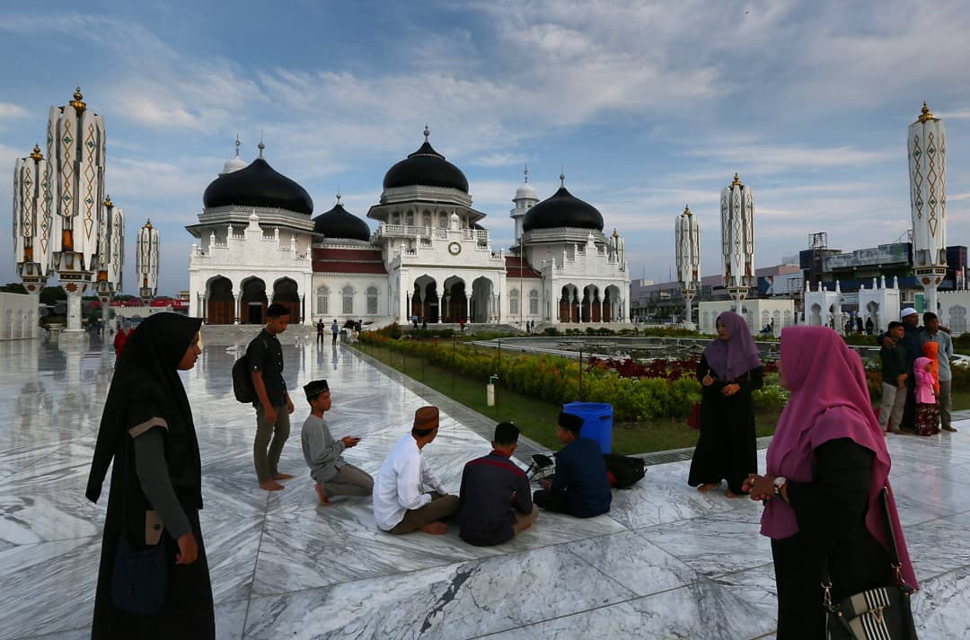 Masjid Raya Baiturrahman (Instagram/ramdani1807)