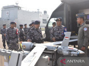 KRI Halasan Dipersenjatai Rudal Exocet MM40 dalam Uji Tembak di Laut Jawa