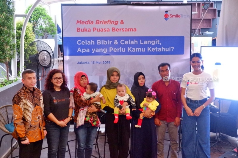 Bunga Jelitha, Duta Smile Train Indonesia
