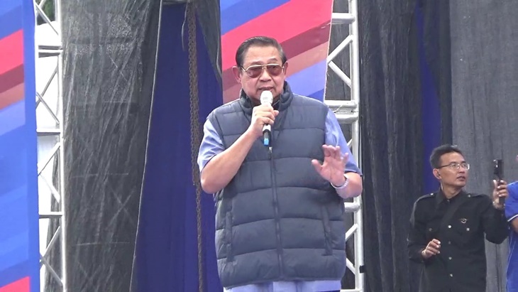 SBY Kampanye Terbuka di Karanganyar