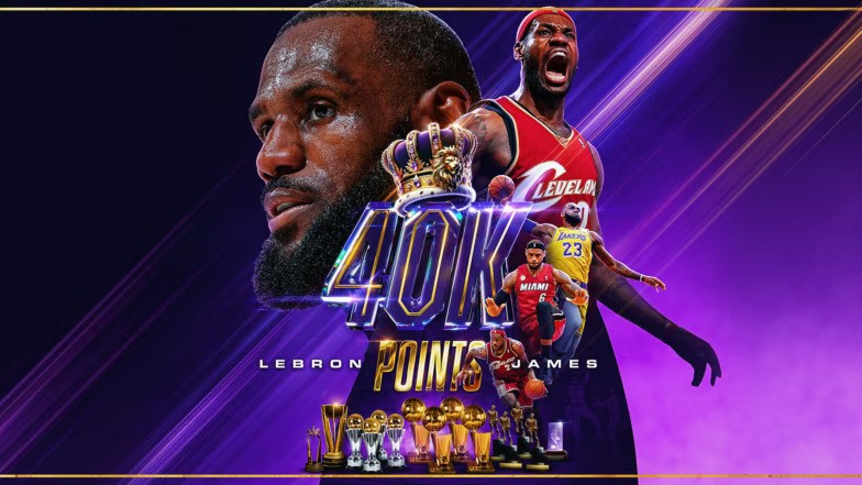 LeBron James Capai 40 Ribu Poin, Sejarah Berhasil Dipecahkan