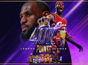 LeBron James Capai 40 Ribu Poin, Sejarah Berhasil Dipecahkan