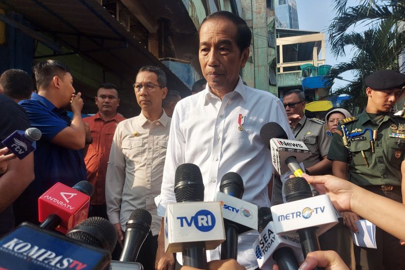 Presiden Jokowi Salat Idul Adha di Yogyakarta