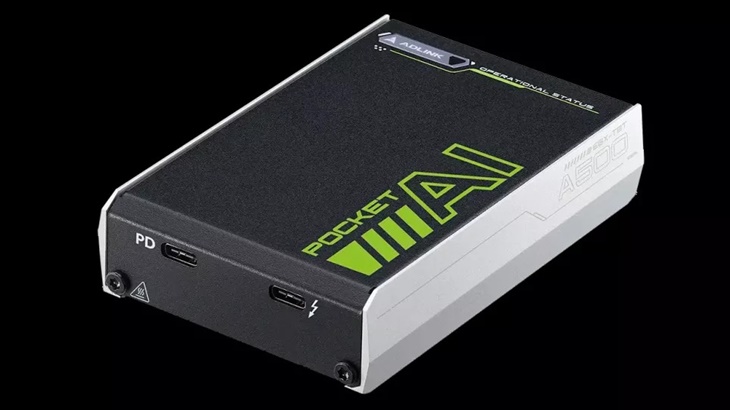 ADLink Pocket AI, GPU dengan Ukuran Sekecil External Storage