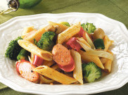 Pasta Penne Tumis Jamur Pas Enaknya