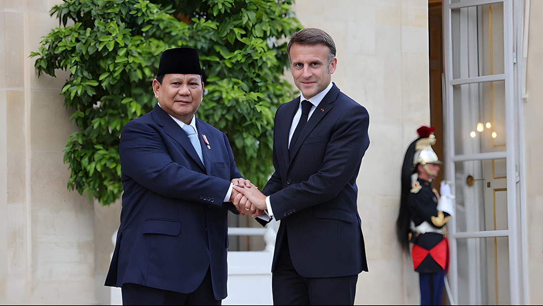 Bertemu Macron di Istana Elysee Prancis, Prabowo Sebut Olimpiade 2024 akan Sukses