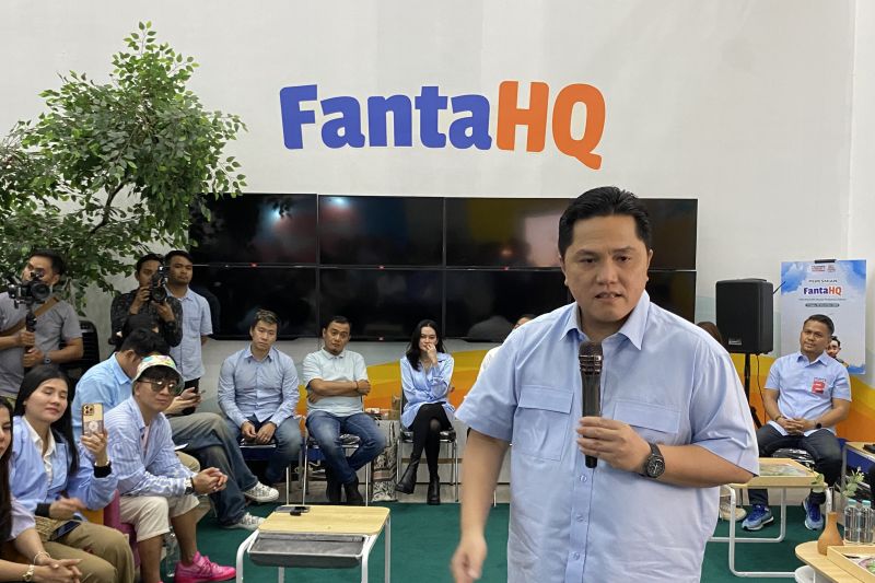  Erick Mulai Berkampanye Terbuka Buat Prabowo-Gibran