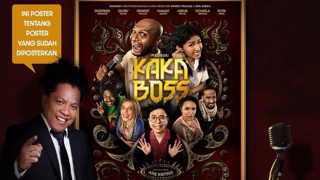 Film Komedi 'Kaka Boss' Siap Tayang 29 Agustus 2024