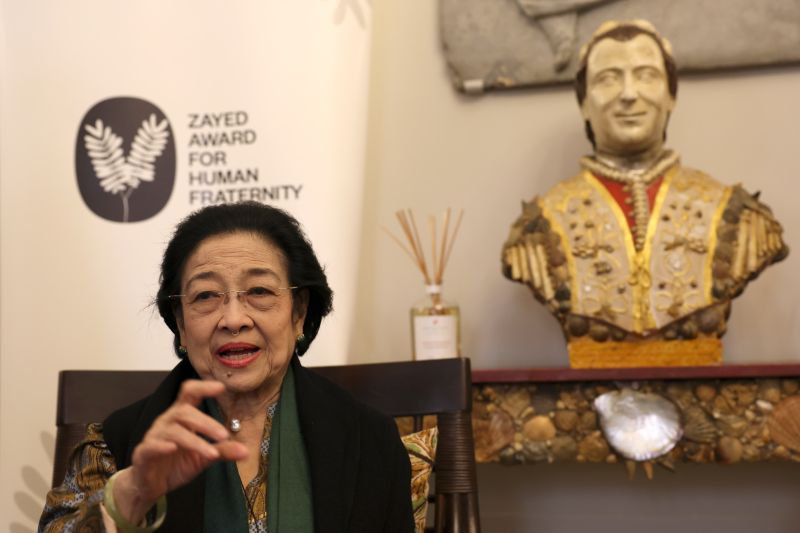 Presiden Kelima RI sekaligus Ketua Umum PDI Perjuangan (PDIP), Megawati Soekarnoputri