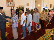 Presiden Joko Widodo Silaturahmi Lebaran Dengan Masyarakat