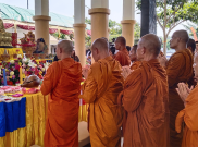 Jalan Kaki dari Thailand, Bhikkhu Thudong Jalani Rangkaian Waisak di Candi Borobudur