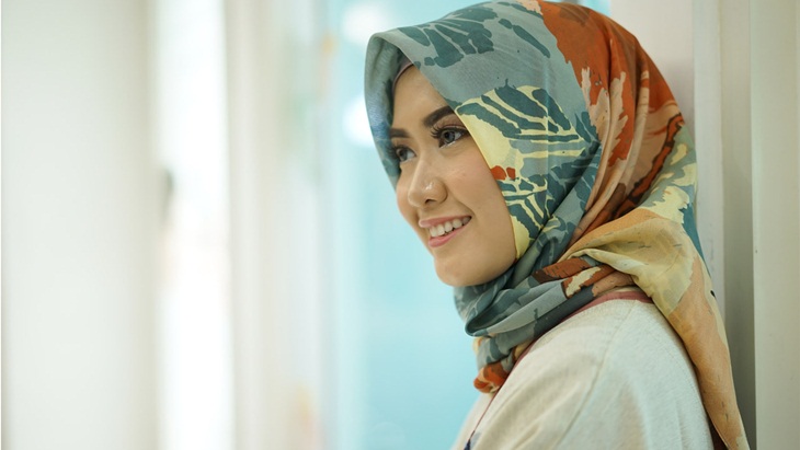 Jilbab motif harus dipunyai hijaber. (Foto: istyle.id)