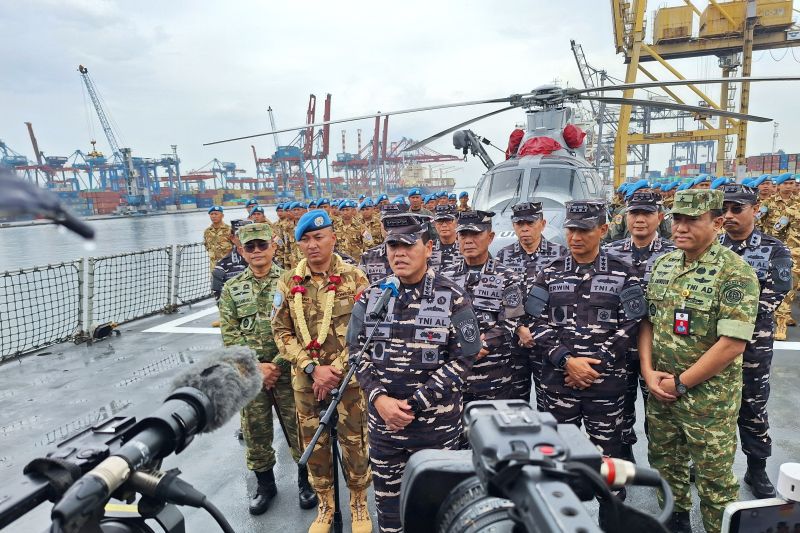 KRI Sultan Iskandar Muda Selesaikan Misi Perdamaian 14 Bulan di Lebanon, Jadi Misi Terakhir
