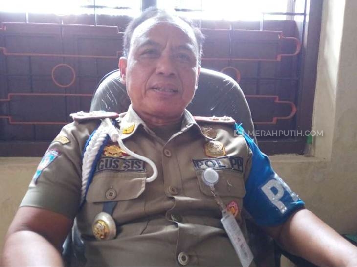 Kepala Bidang Ketertiban Umum dan Ketentraman Masyarakat (Tibumtranmas) Satpol PP Solo , Agus Siswo Ryanto. (MP/Ismail)