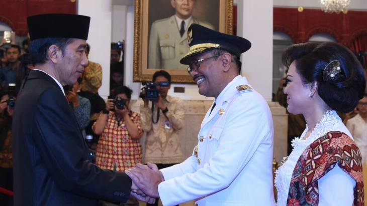 Presiden Jokowi Lantik Djarot Saiful Hidayat Sebagai Gubernur DKI Jakarta