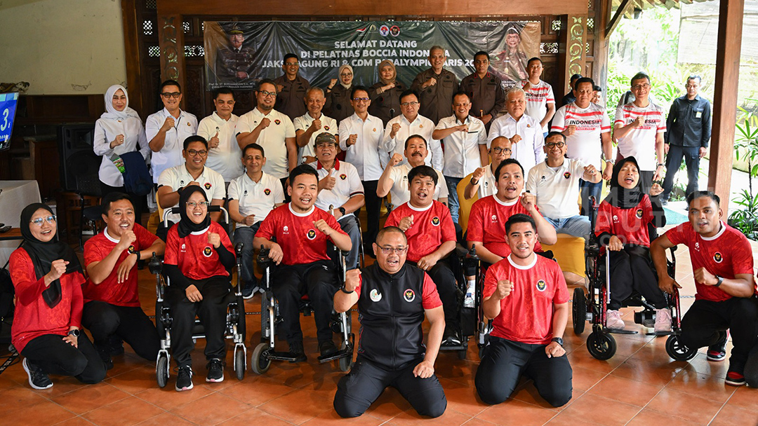 Jelang Paralimpiade Paris, Jaksa Agung dan CdM Cek Persiapan Pelatnas Atlet 