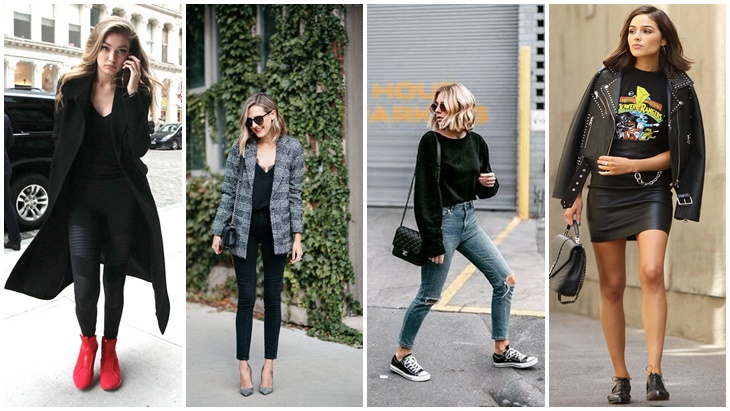 'Fashion Item' Yang Wajib Kamu Miliki Jika 'Outfit: di Lemarimu Didominasi Warna Hitam