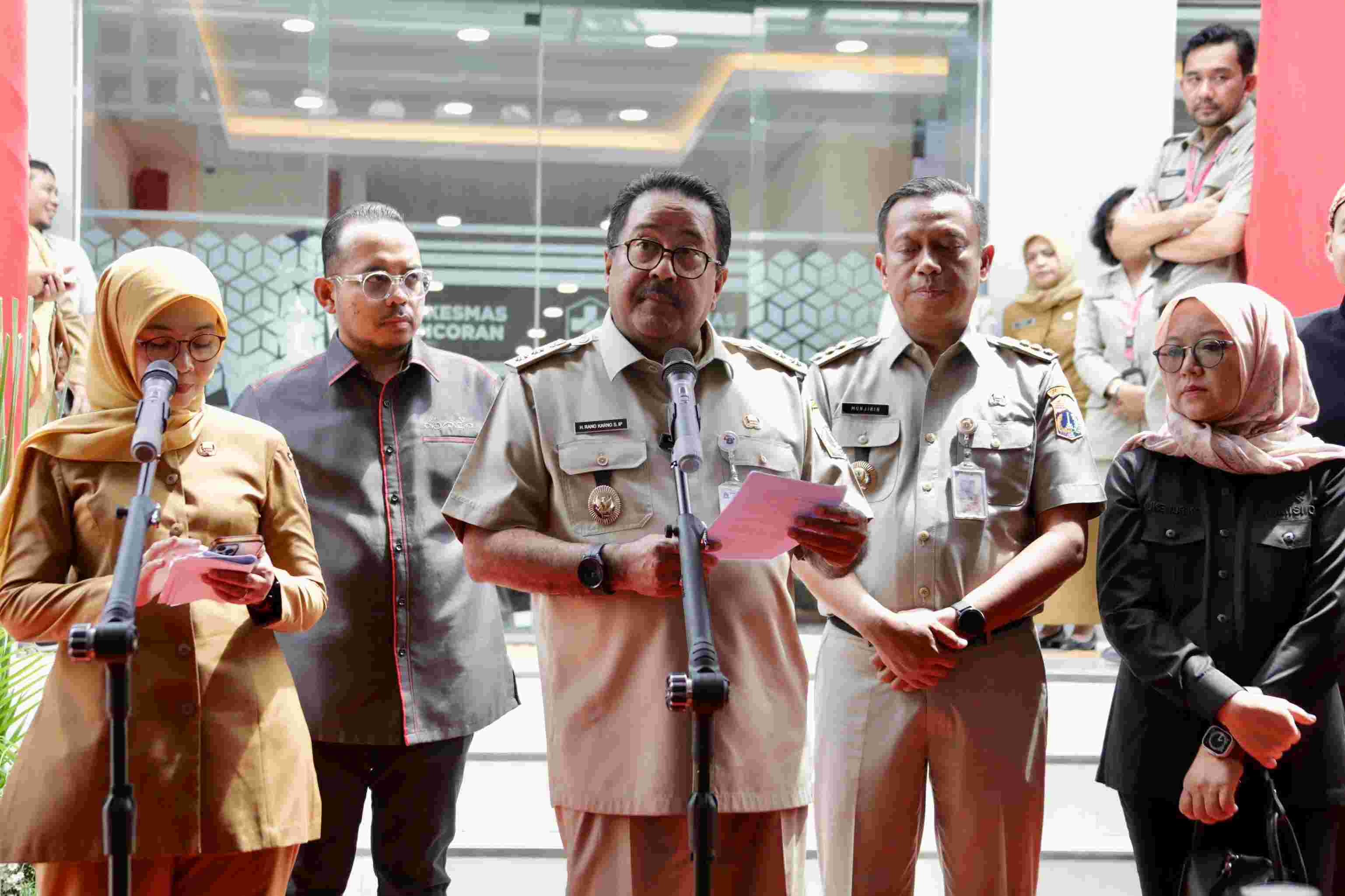 Puskesmas Pancoran 5 Lantai Diresmikan Rano, Bakal Jadi Tempat Cek Kesehatan Gratis Presiden Prabowo 
