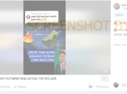 [HOAKS atau FAKTA]: Jokowi Tagih Utang Malaysia Rp 100 Miliar Lewat Bank Dunia
