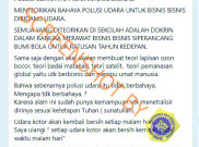 [HOAKS atau FAKTA]: Polusi Udara Ternyata Tak Berbahaya Bagi Kesehatan