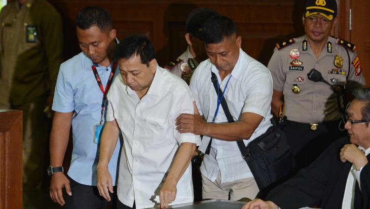 Jaksa KPK Tuding Setya Novanto Pura-pura Sakit