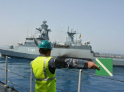 KRI Usman Harun-359 Latihan di Laut Mediterania