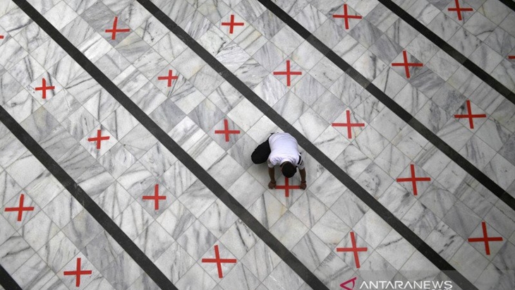 Jelang PSBB Total, Wagub DKI Ingatkan Warga Taat Protokol Kesehatan di Masjid
