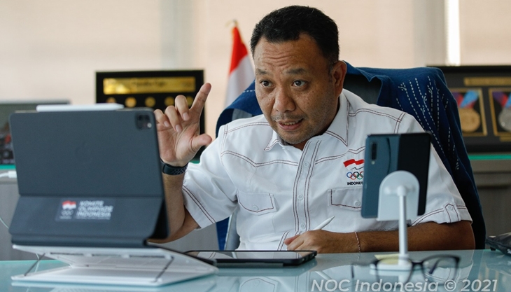 Seremoni Realokasi Medali Perak Olimpiade Citra Febrianti Dihelat September 2022