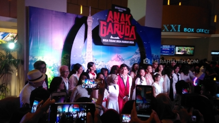 Meriahnya Gala Premiere Film Anak Garuda di XXI Epicentrum