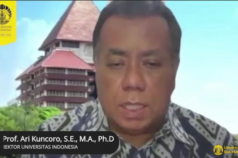 Rektor UI Ari Kuncoro. (Foto: Antara)