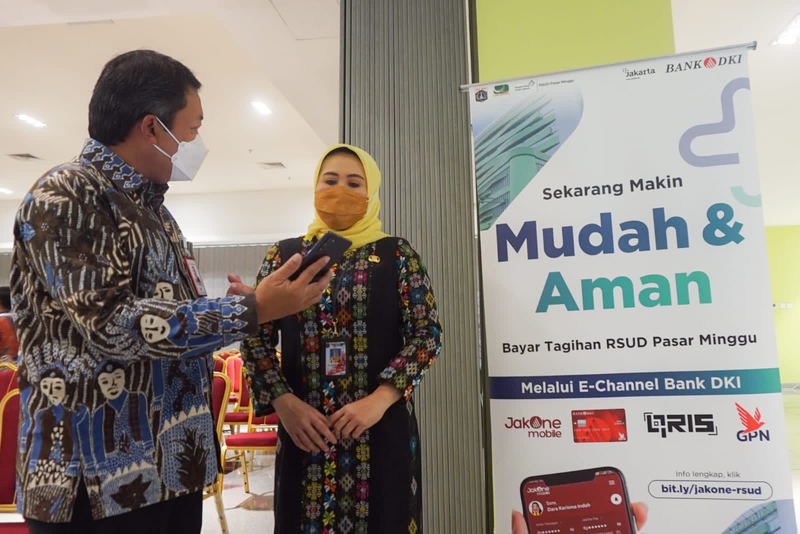 Bayar Tagihan RSUD Pasar Minggu Bisa Pakai JakOne Mobile