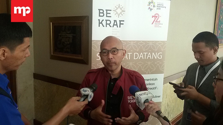 Pacu Industri Kreatif, Bekraf Gulirkan Bantuan Insentif Pemerintah