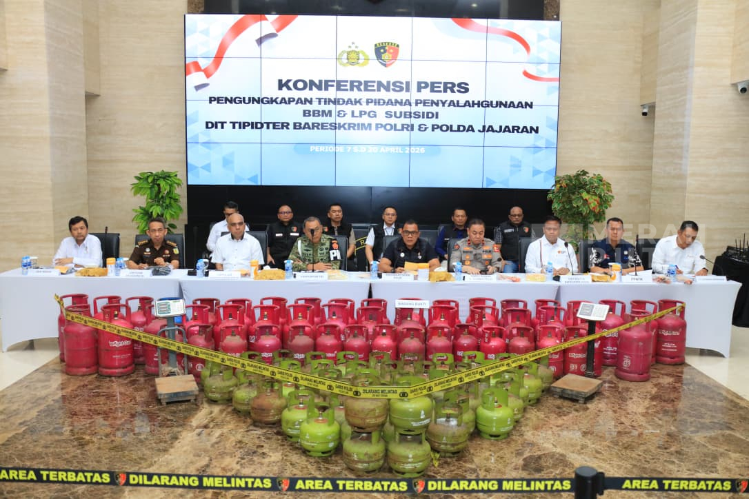 Pengoplos Elpiji dan BBM Rugikan Negara Rp 243 M, Polri : Mereka Pengkhianat Bangsa