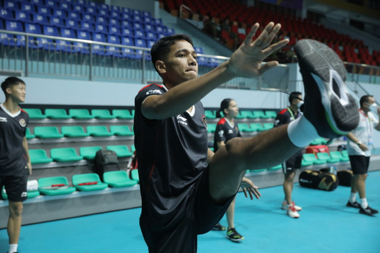 Jajal Lapangan SEA Games 2021, Tim Bulu Tangkis Indonesia Siap Tempur