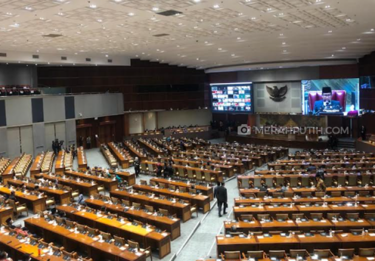 Pembukaan Masa Sidang Ketiga: 99 Hadir Fisik dan 234 Virtual, Kemana 241 Sisanya?