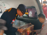 Jenazah ABK Kapal Ditumpangi Jurnalis Hilang di Selat Sunda Dijemput Bupati di Bandara Soekarno Hatta