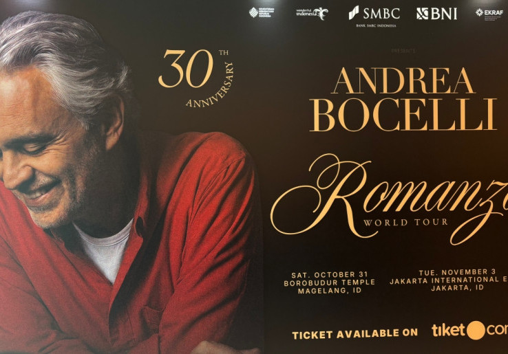 Andrea Bocelli Bawa 'Romanza 30th Anniversary' ke Indonesia, Cek Harga Tiketnya