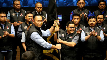 Ketum Demokrat AHY Kukuhkan Ikatan Alumni Akademi Demokrat di Jakarta