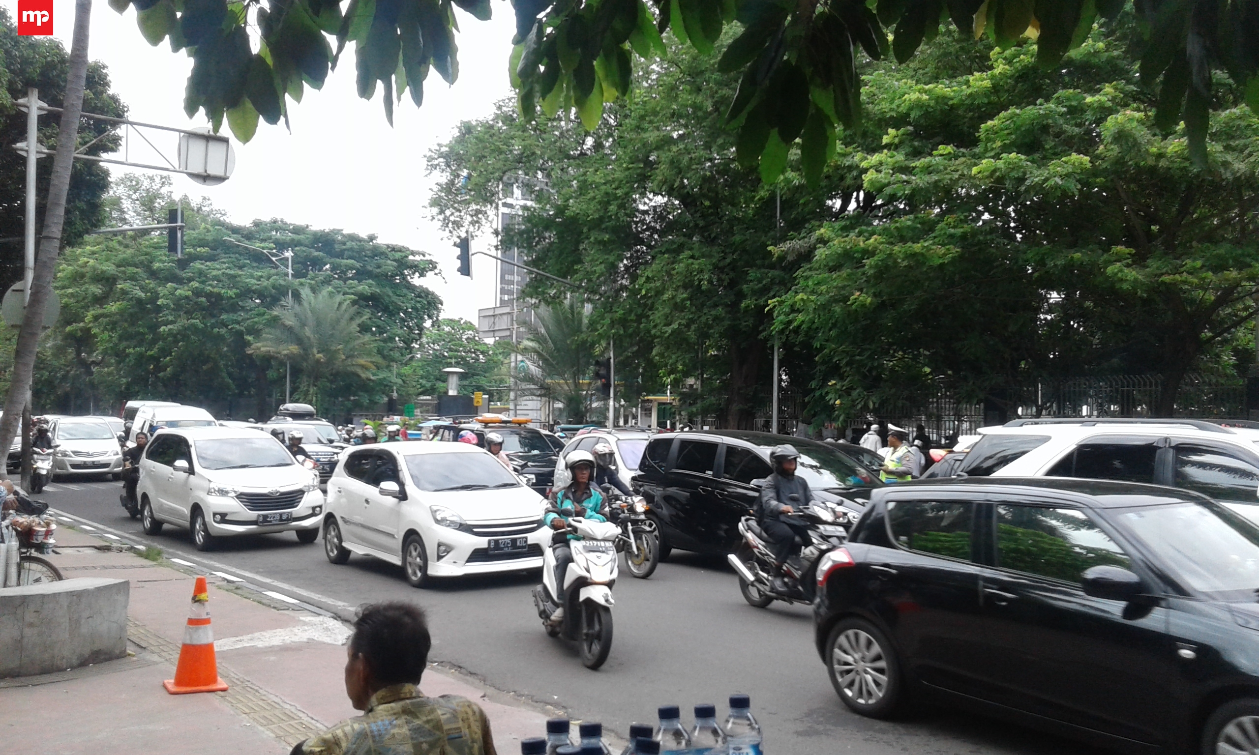 Peserta Aksi 313 Mulai Berdatangan di Masjid Istiqlal