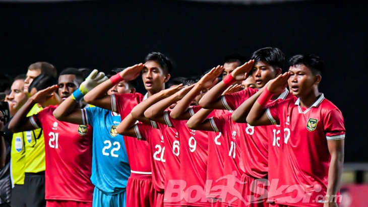Kalahkan Palestina dengan Skor 2-0, Timnas Indonesia Puncaki Klasemen Sementara