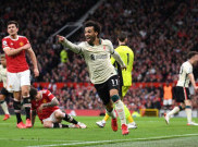 Hat-trick Mo Salah Warnai Pembantaian MU di Old Trafford
