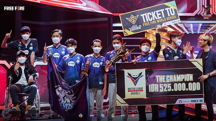 EVOS Divine Wakili Indonesia di 'Free Fire World Series 2022'