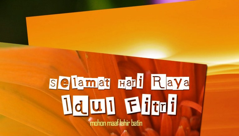 kartu lebaran